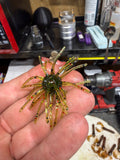 Watermelon Red Flake (5/8" Body, 2.5" Leg Span)