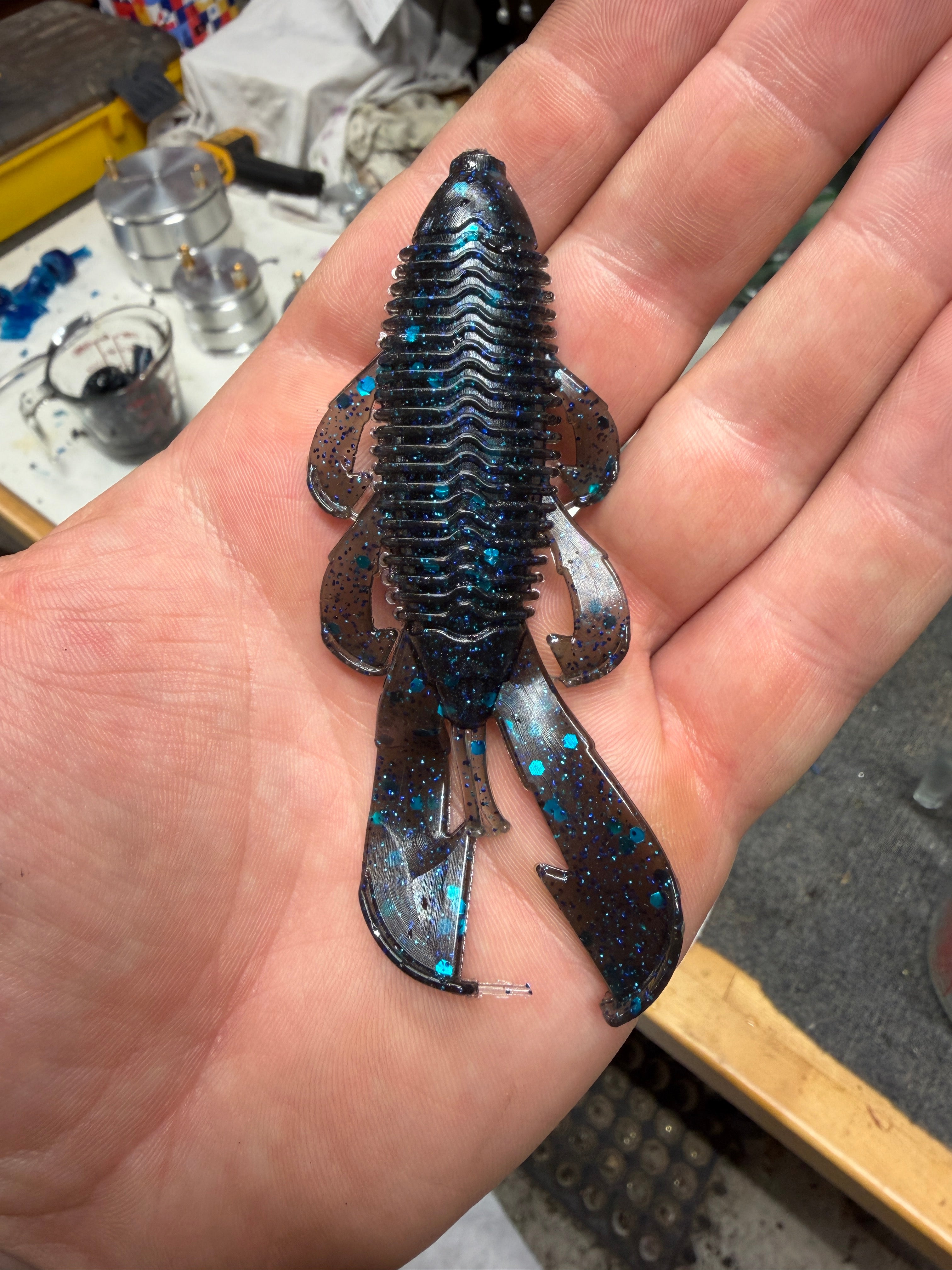 Blue Flake Punching Bug