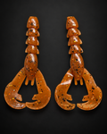 3" Crazy Craw – Rusty Craw (8 Pack)