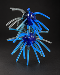 Black and Blue Laminate Urchin