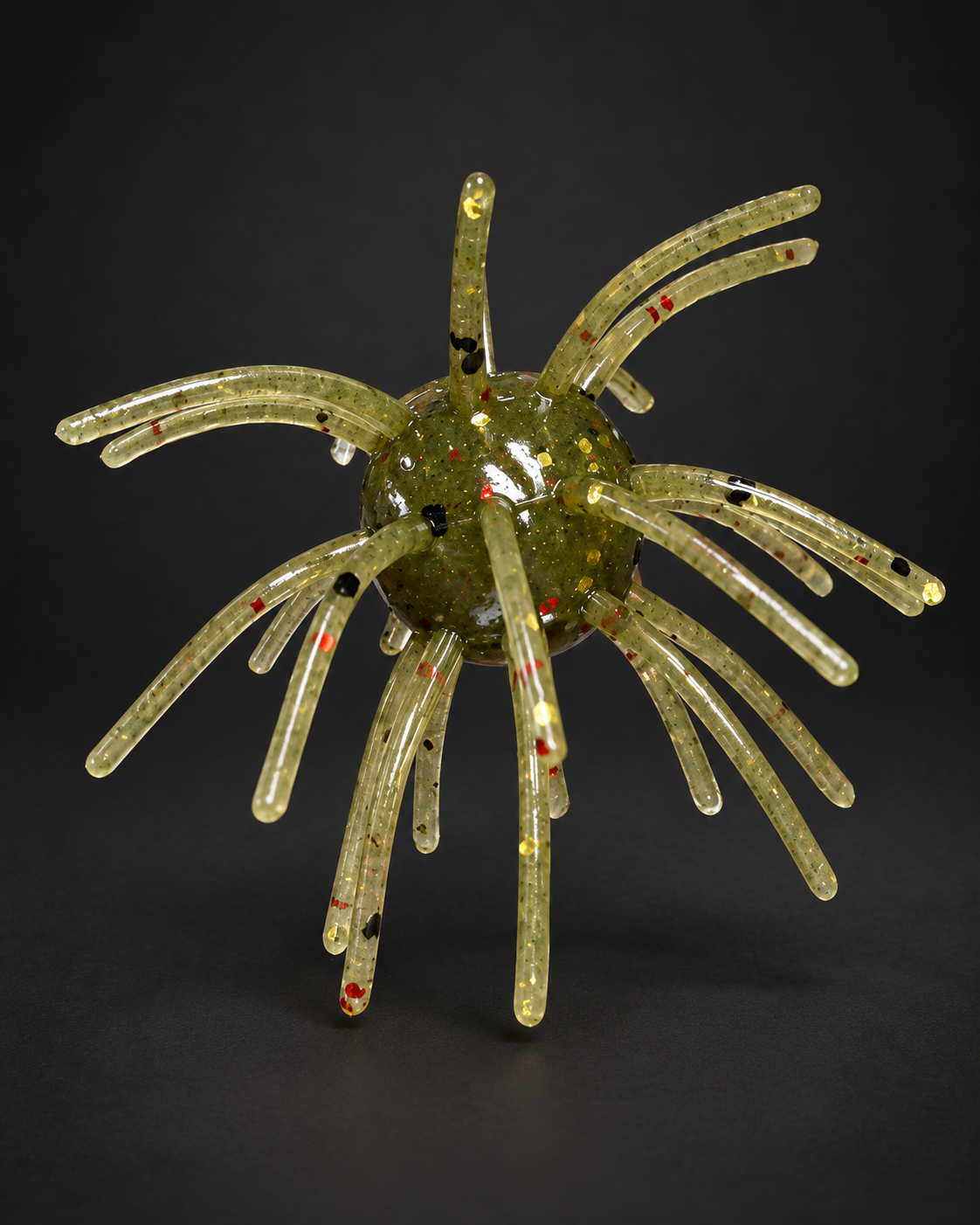 Green Pumpkin Red Flake Urchin